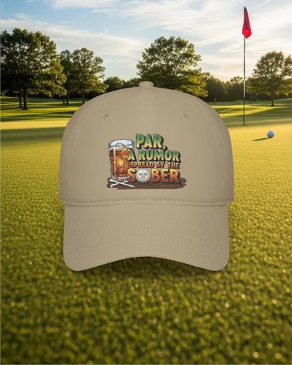 XXX-OUT Baseball Cap — "Par, A Rumor Spread by the Sober" - Statement Headwear