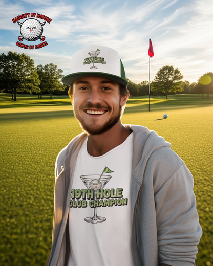 19th Hole Club Champion Trucker Hat - XXX-OUT Designs