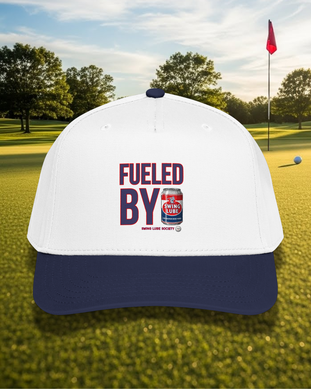 Fueled By Swing Lube Cap - Swing Lube Society Headwear