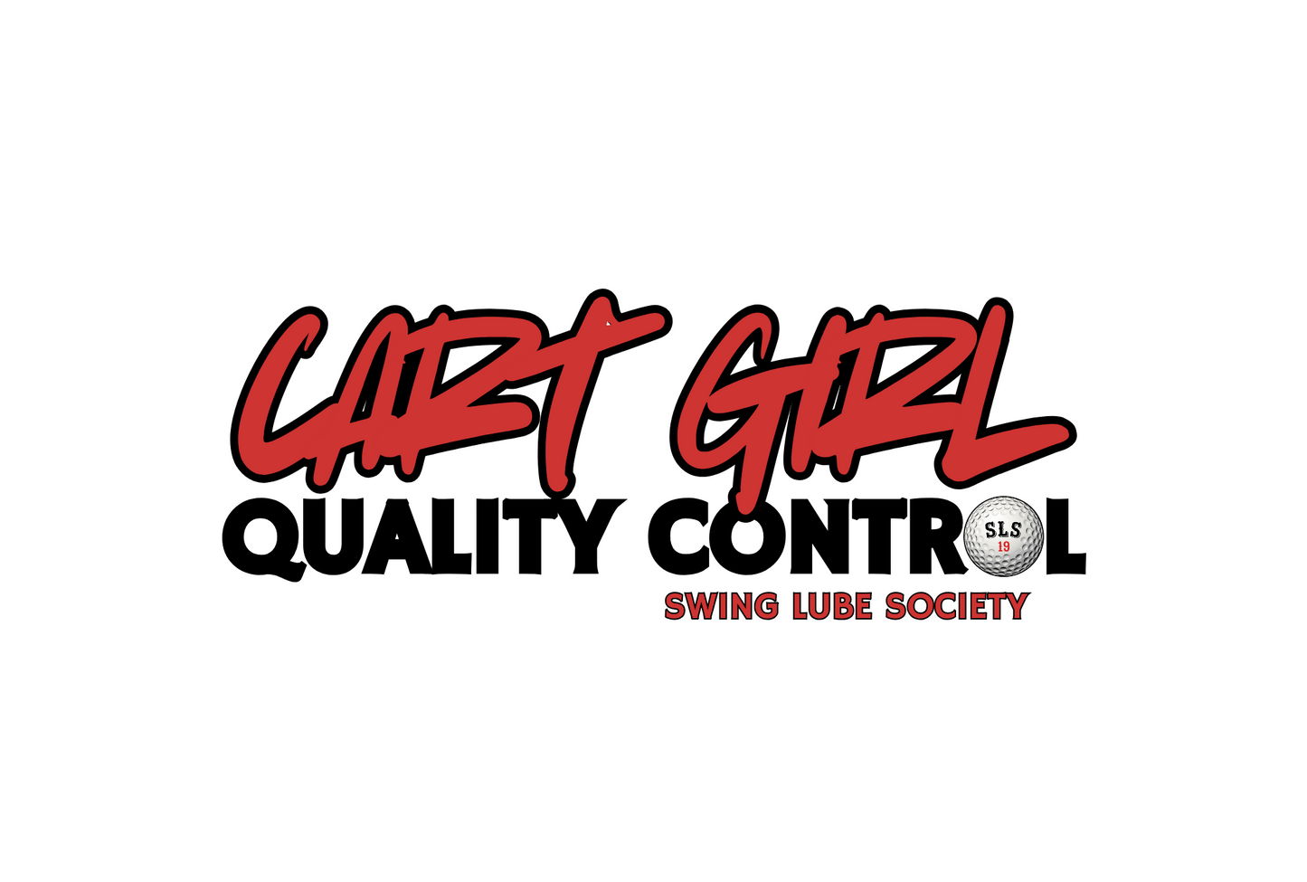 Cart Girl Quality Control Baseball Cap – Swing Lube Society Headwear