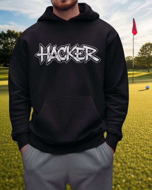 Hacker Graffiti Art Golf Hoodie — Golffiti Signature Apparel