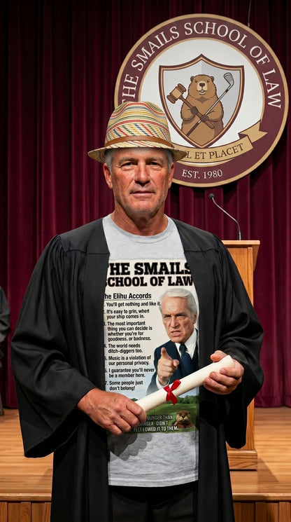 The Smails School of Law T-Shirt — The Shag Bag Apparel