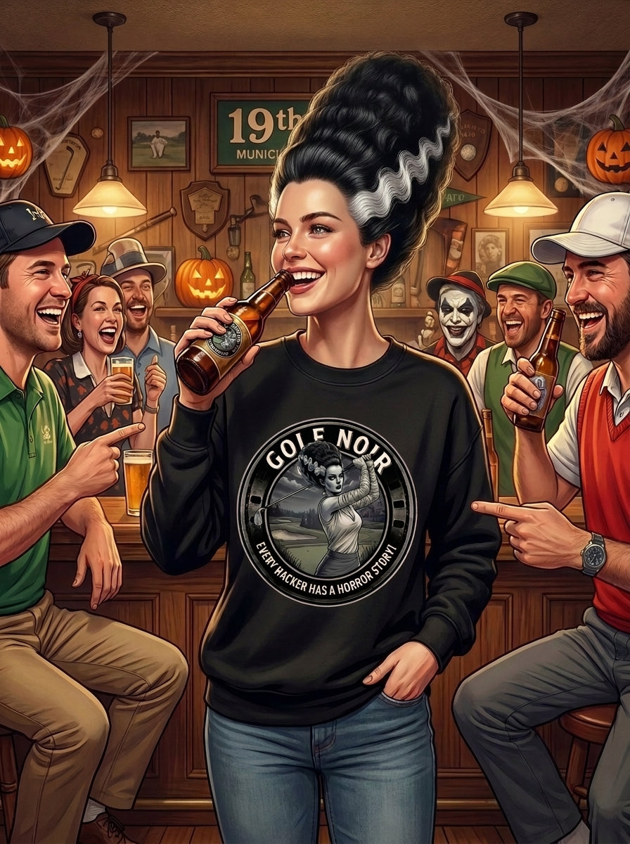 Golf Noir Logo Crewneck Sweatshirt — Golf Noir Vintage Apparel