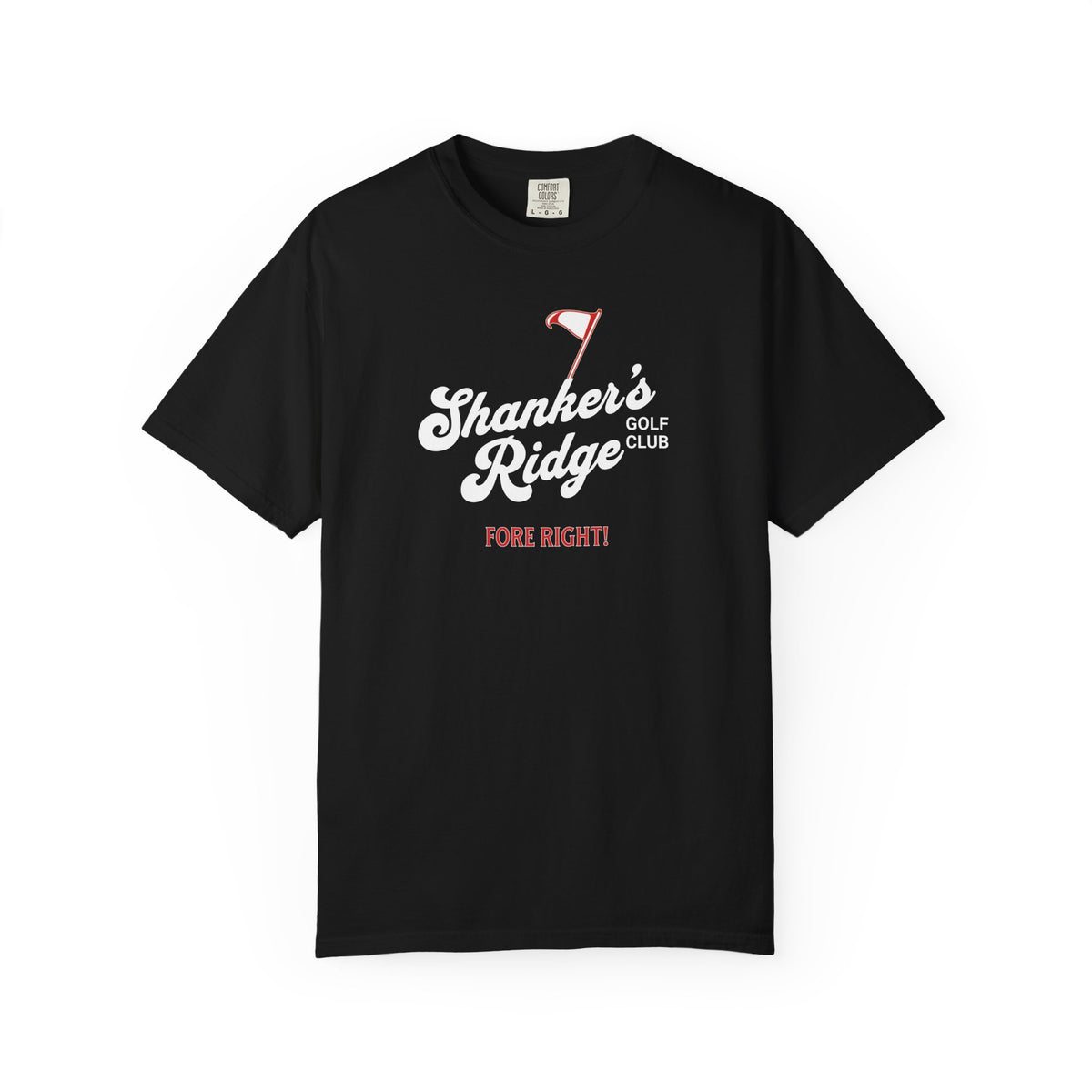 Shanker's Ridge Golf Club T-Shirt — Fictional Fairways Signature Apparel