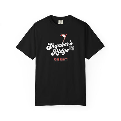 Shanker's Ridge Golf Club T-Shirt — Fictional Fairways Signature Apparel