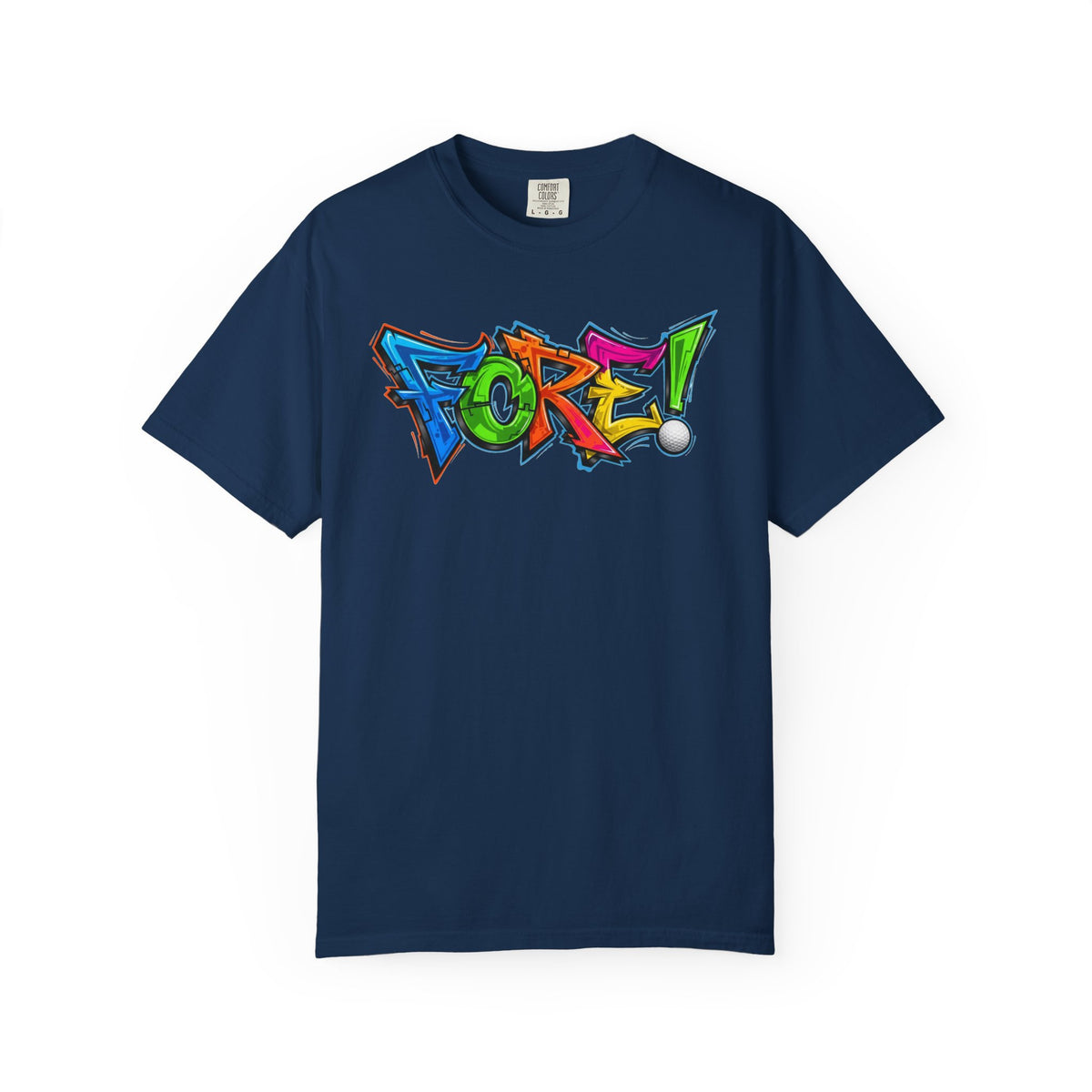 “FORE!” Golf T-Shirt — Golffiti Signature Apparel
