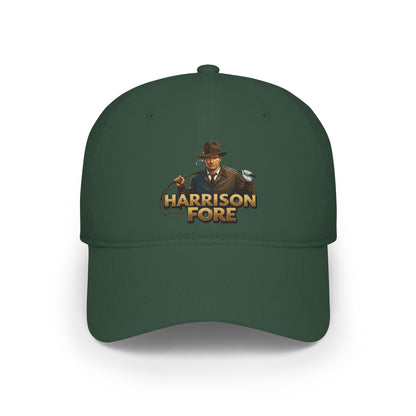 Harrison Fore Baseball Cap - Golf Noir Statement Headwear