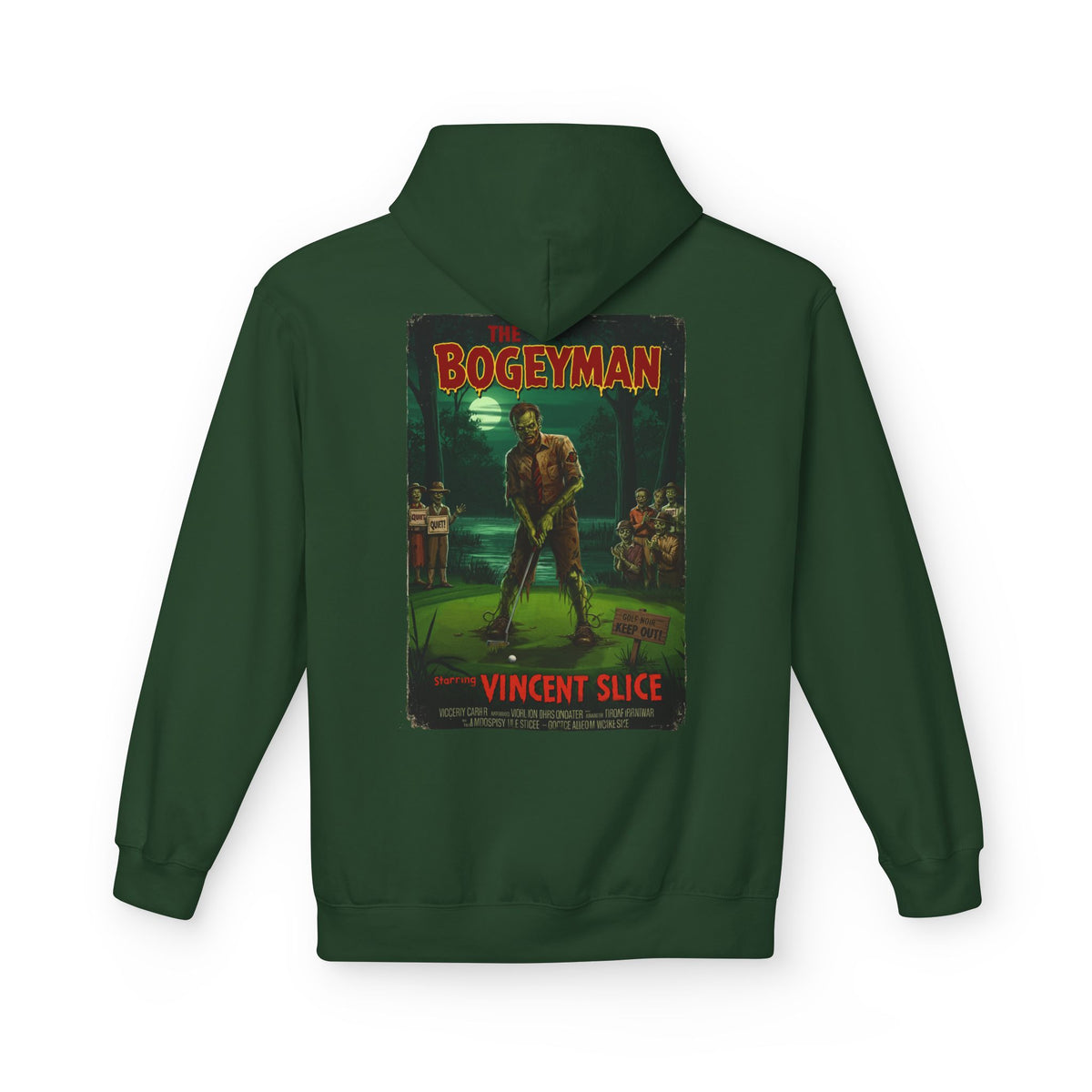 THE BOGEYMAN Hoodie - Starring VINCENT SLICE- Golf Noir Signature Apparel