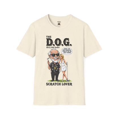 The D.O.G. T-Shirt — Scratch Lover - Golf Noir Signature Apparel