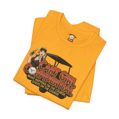 Cart Girl Confidential Tee — XXX-OUT Designs Signature Apparel