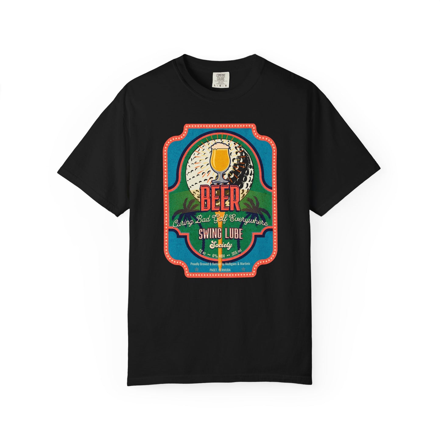 Beer Curing Bad Golf T-Shirt 2 — Swing Lube Society Signature Apparel