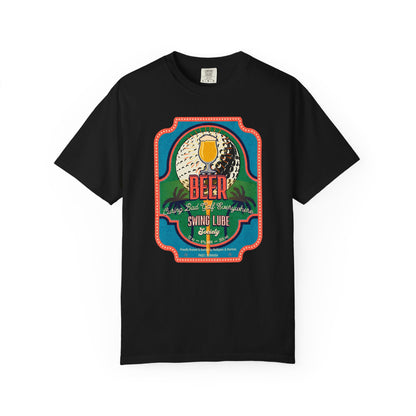 Beer Curing Bad Golf T-Shirt 2 — Swing Lube Society Signature Apparel