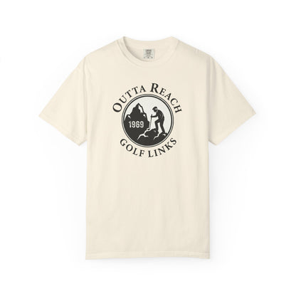 Outta Reach Golf Links T-Shirt — Fictional Fairways Signature Apparel