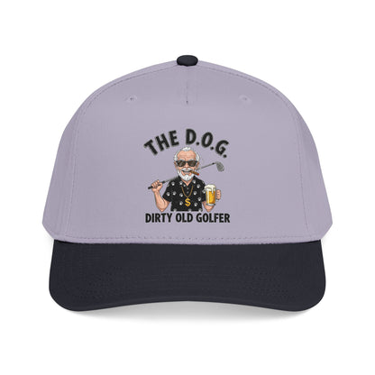 THE D.O.G. Baseball Cap — "The D.O.G. Dirty Old Golfer" Statement Headwear