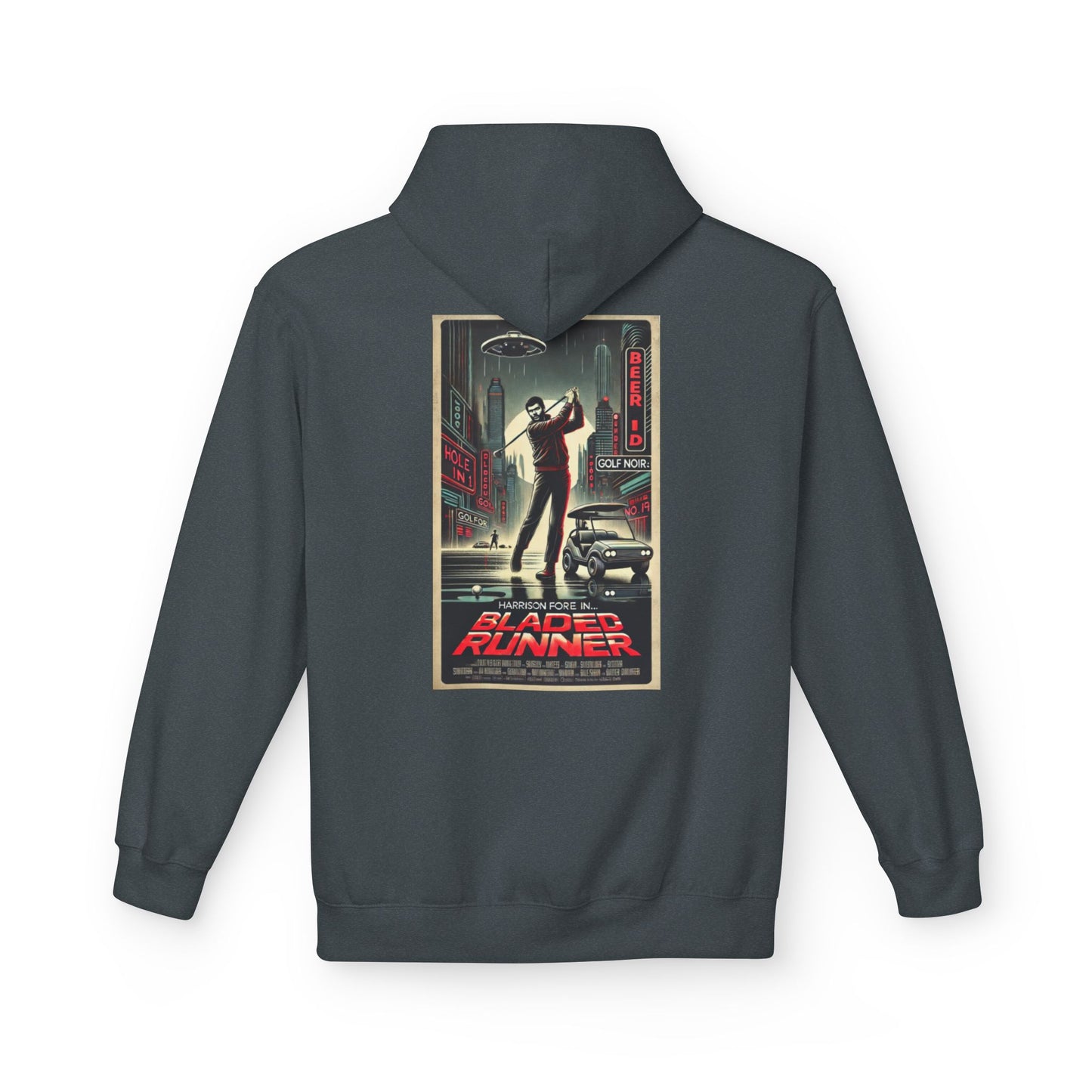 Harrison Fore Hoodie - "Bladed Runner"- Golf Noir Signature Apparel
