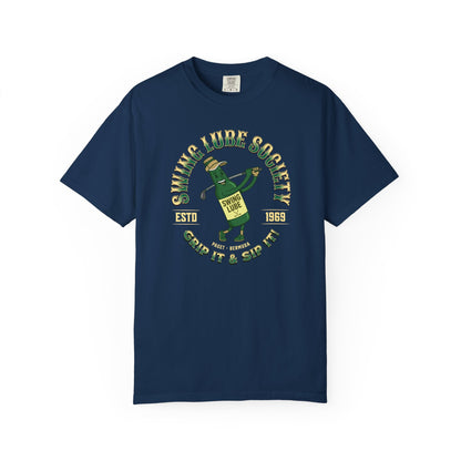 Grip it & Sip It T-Shirt 3 - Swing Lube Society Signature Apparel