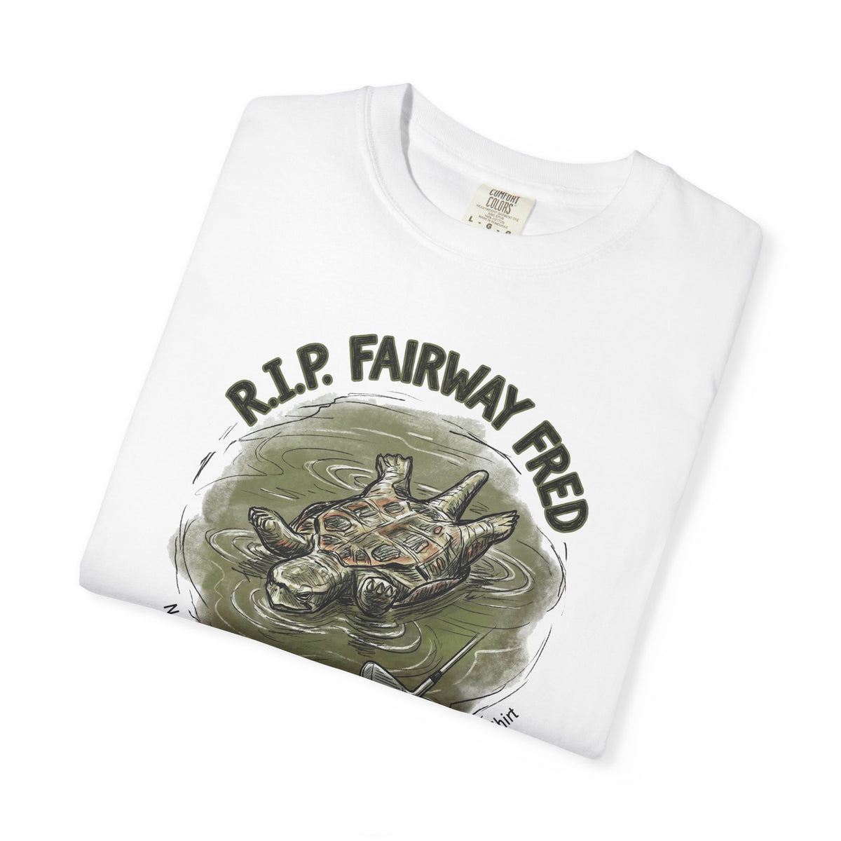 R.I.P. Fairway Fred T-Shirt — The Shag Bag Signature Apparel