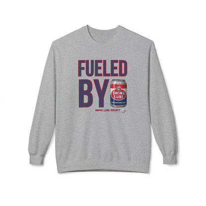 Fueled By Swing Lube Golf Sweatshirt - Swing Lube Society Signature Apparel