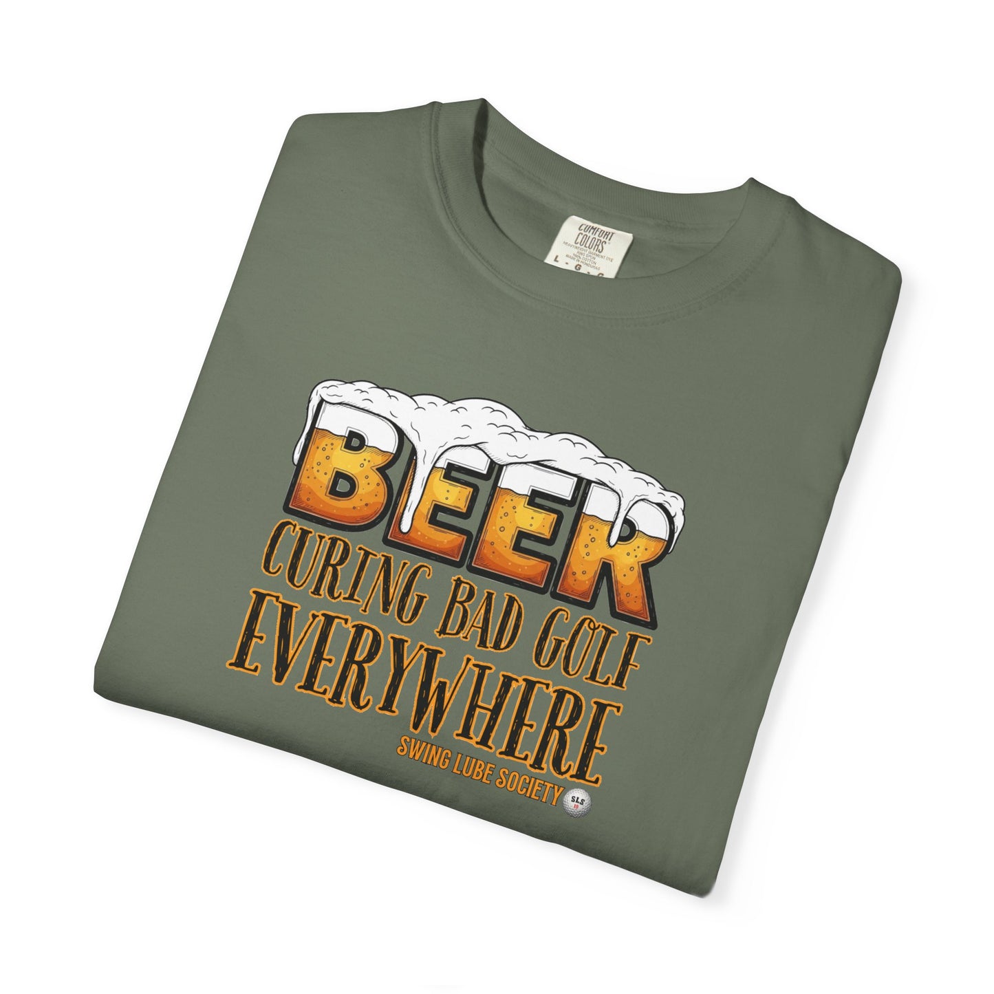 Beer Curing Bad Golf T-Shirt – Swing Lube Society Signature Apparel