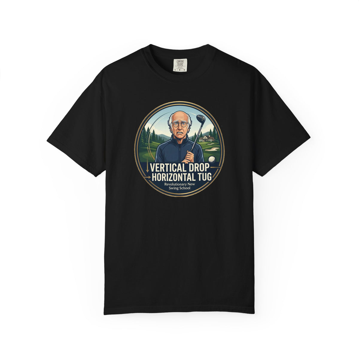 Vertical Drop Swing School T-Shirt - Shag Bag Signature Apparel