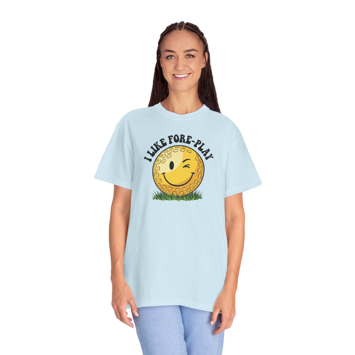 "I Like Fore-Play" Golf Tee - It's A Golf Day Signature Apparel