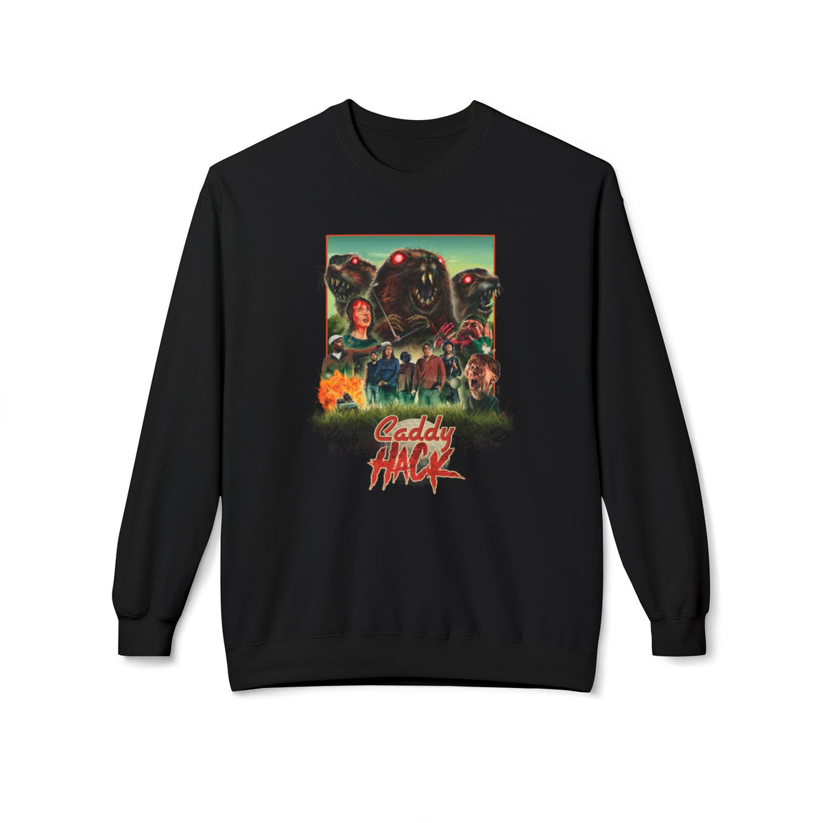 Caddy Hack Movie Poster Sweatshirt — Golf Noir Apparel