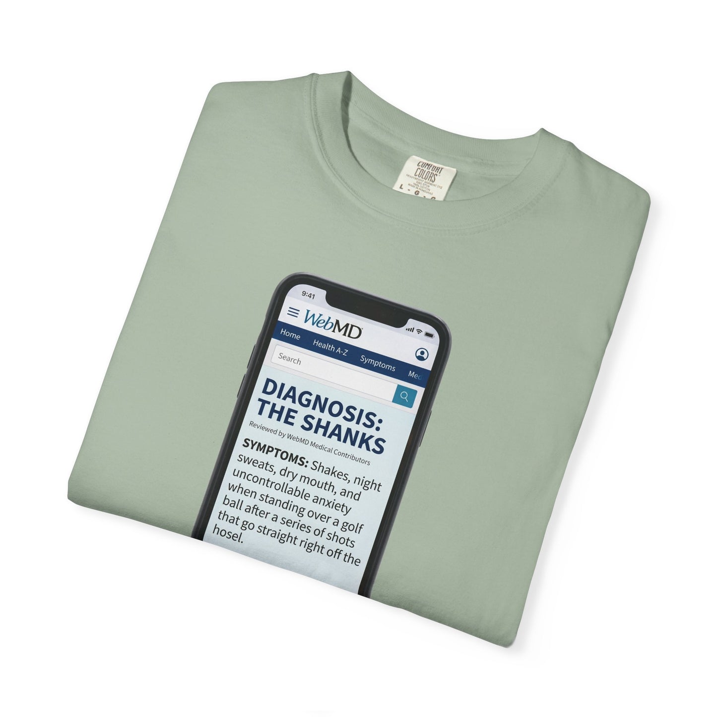 Diagnosis: The Shanks T-Shirt — The Shag Bag Apparel