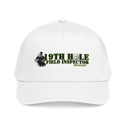 19th Hole Field Inspector Baseball Cap — Swing Lube Society Headwear