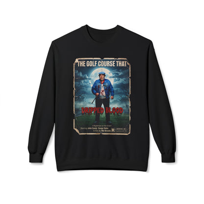 The Golf Course That Dripped Blood Movie Poster Sweatshirt — Golf Noir Apparel