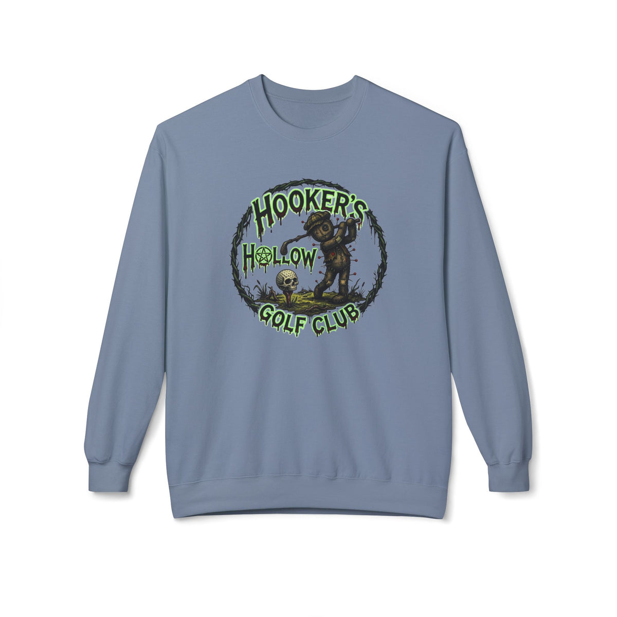 Hooker’s Hollow Golf Club Sweatshirt – Fictional Fairways Signature Apparel