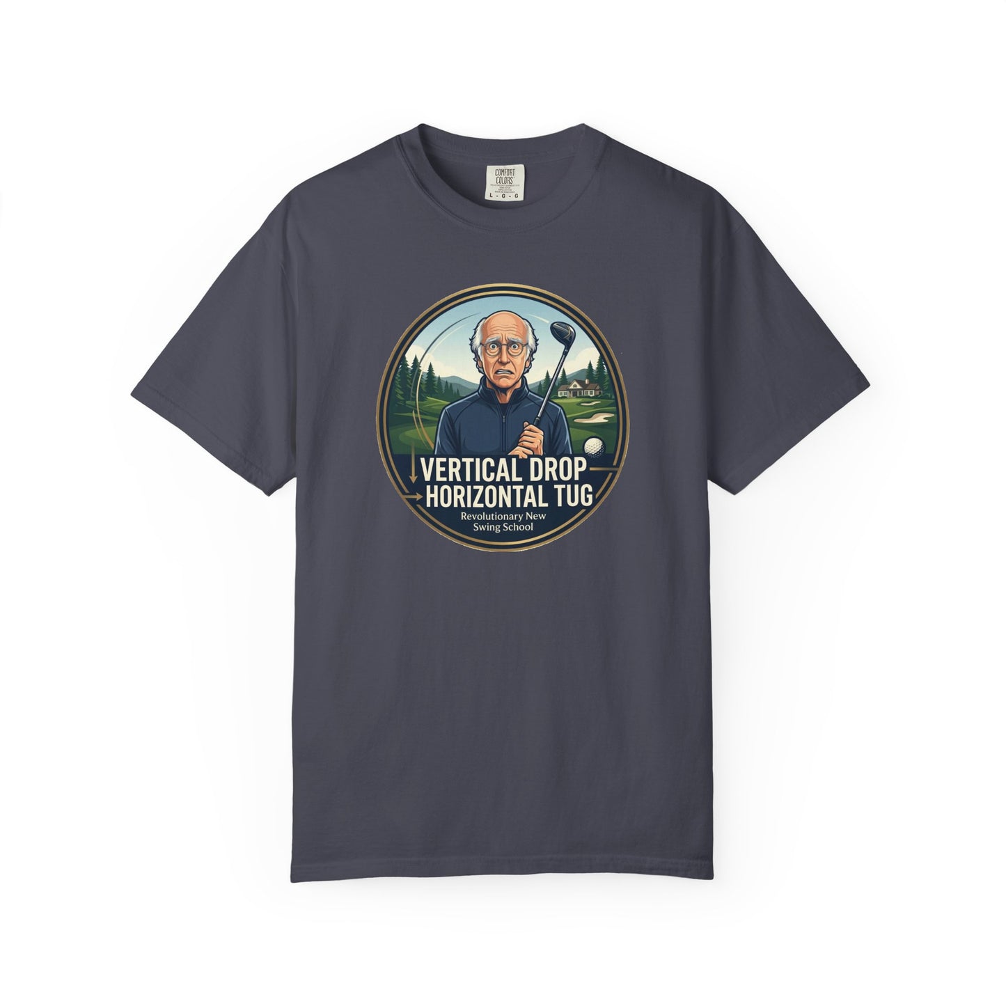 Vertical Drop Swing School T-Shirt - Shag Bag Signature Apparel
