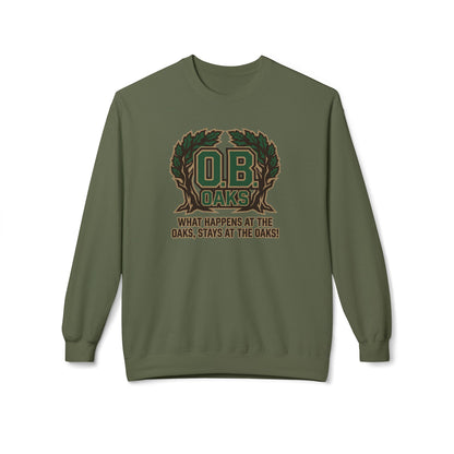 O.B. Oaks Crewneck Sweatshirt — Fictional Fairways Signature Apparel