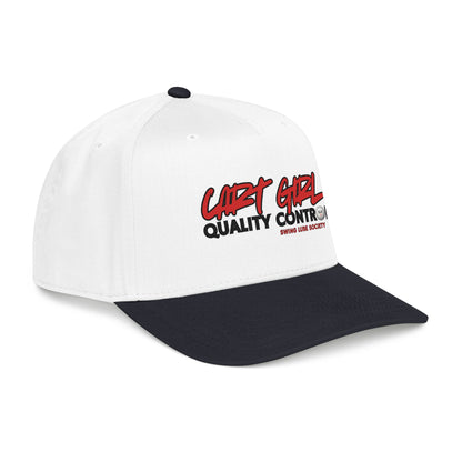 Cart Girl Quality Control Baseball Cap – Swing Lube Society Headwear