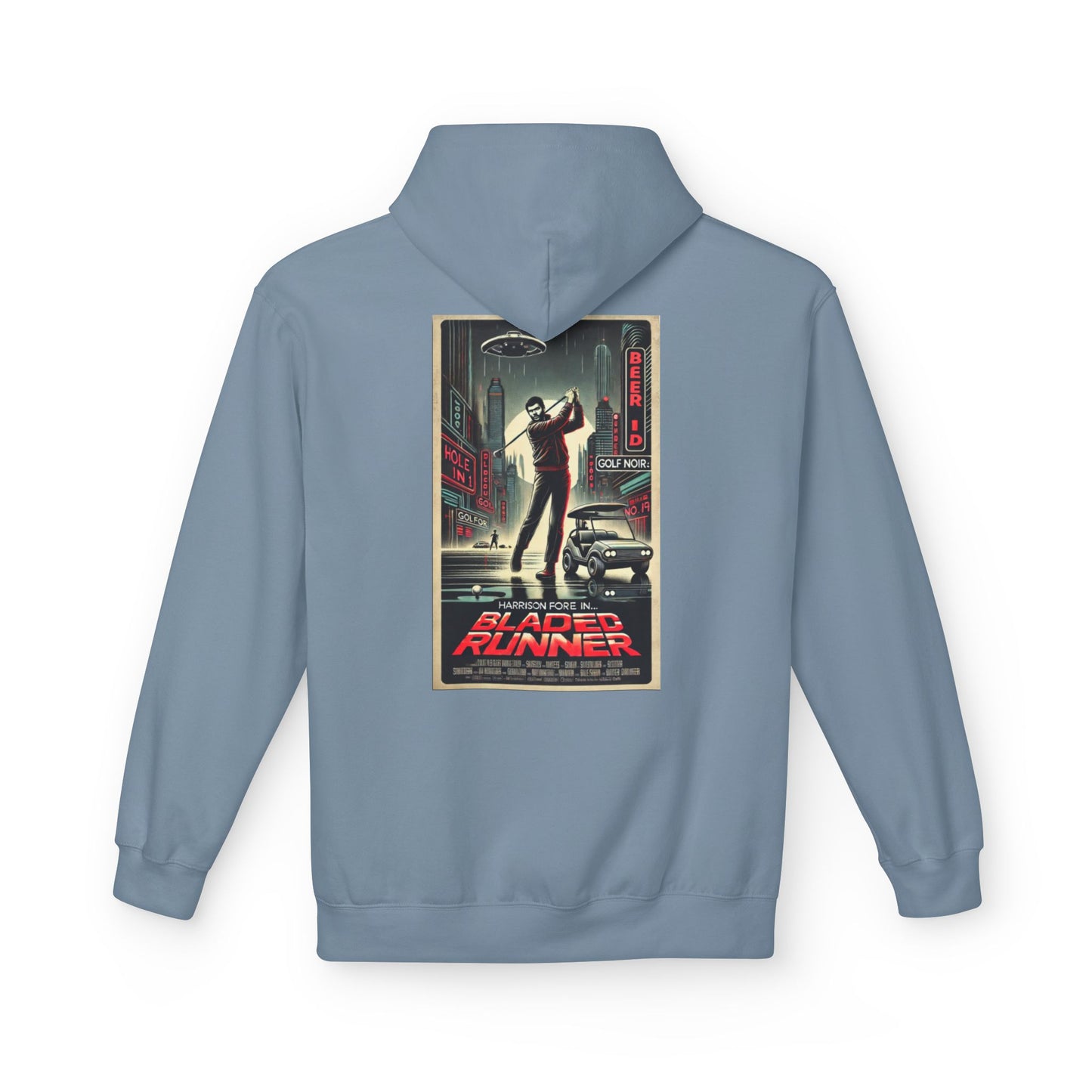 Harrison Fore Hoodie - "Bladed Runner"- Golf Noir Signature Apparel
