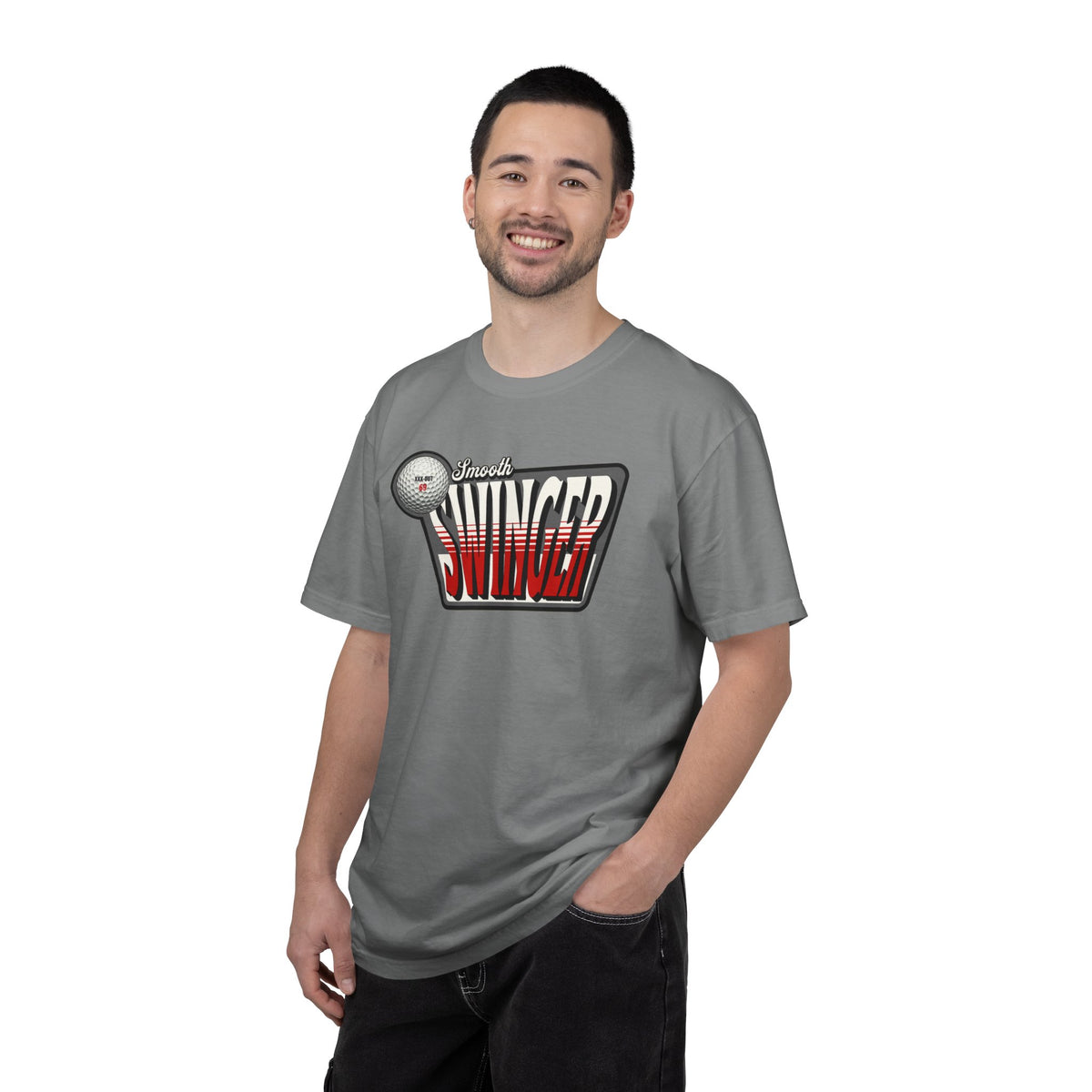 Smooth Swinger T-Shirt — XXX-OUT Design Signature Apparel
