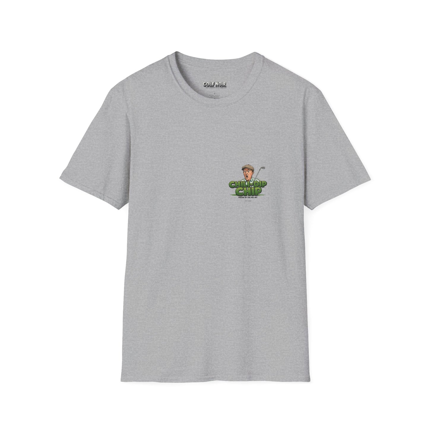 HOSEL ROCKET T-Shirt - Starring CHILI-DIP CHIP - Golf Noir Signature Apparel