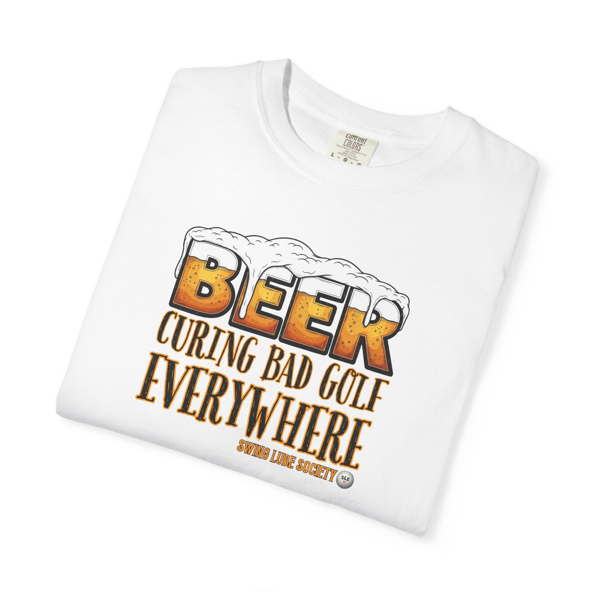 Beer Curing Bad Golf T-Shirt – Swing Lube Society Signature Apparel
