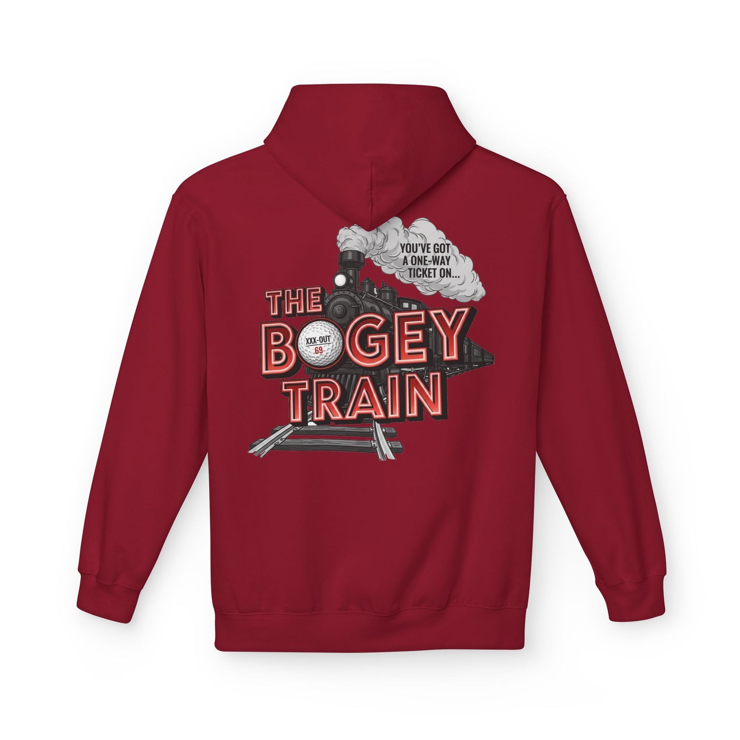 The Bogey Train Hoodie — XXX-OUT Designs Signature Apparel