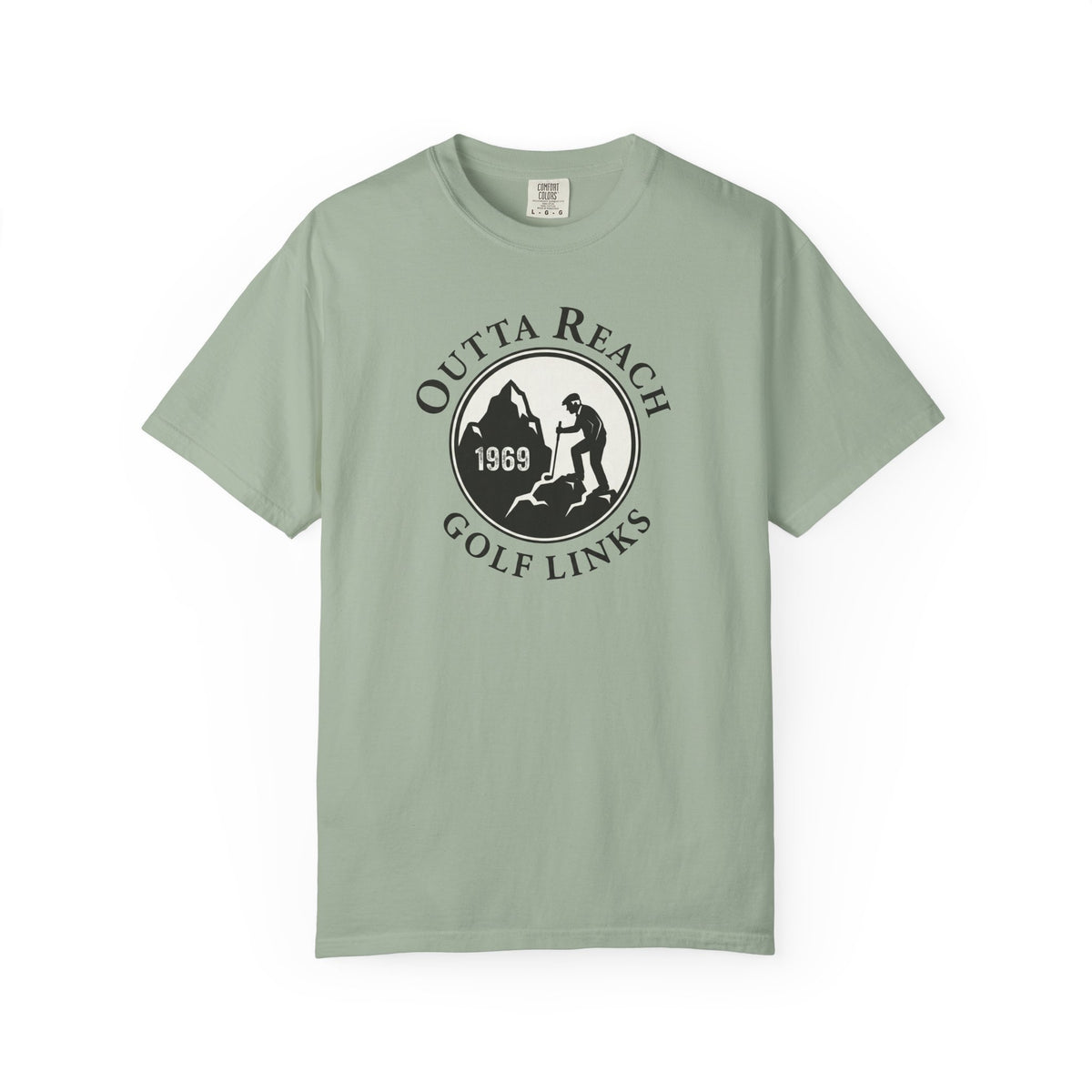 Outta Reach Golf Links T-Shirt — Fictional Fairways Signature Apparel