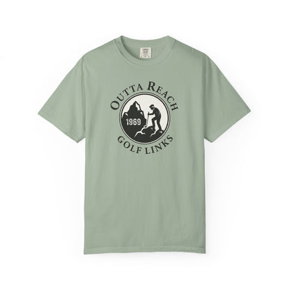 Outta Reach Golf Links T-Shirt — Fictional Fairways Signature Apparel