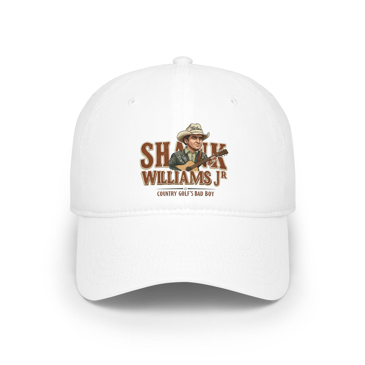 Shank Williams Jr. Golf Cap - Country Club Crooners Statement Headwear