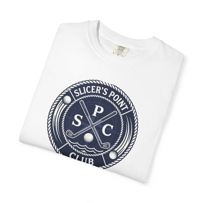 Slicer's Point Club T-Shirt – Fictional Fairways Signature Apparel