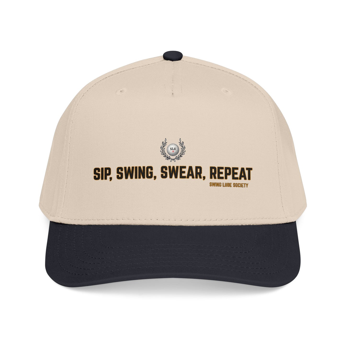 Sip, Swing, Swear, Repeat Baseball Cap - Swing Lube Society Headwear