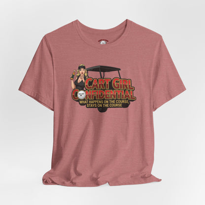 Cart Girl Confidential Tee — XXX-OUT Designs Signature Apparel