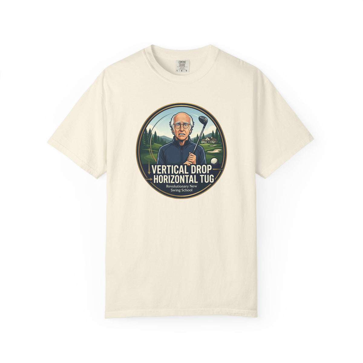 Vertical Drop Swing School T-Shirt - Shag Bag Signature Apparel