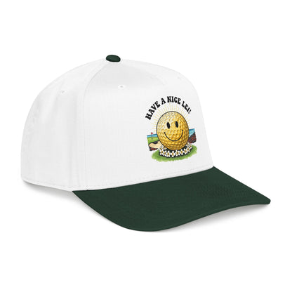 Have a Nice Lei Mid-Profile Baseball Cap - It's a Golf Day Statement Headwear