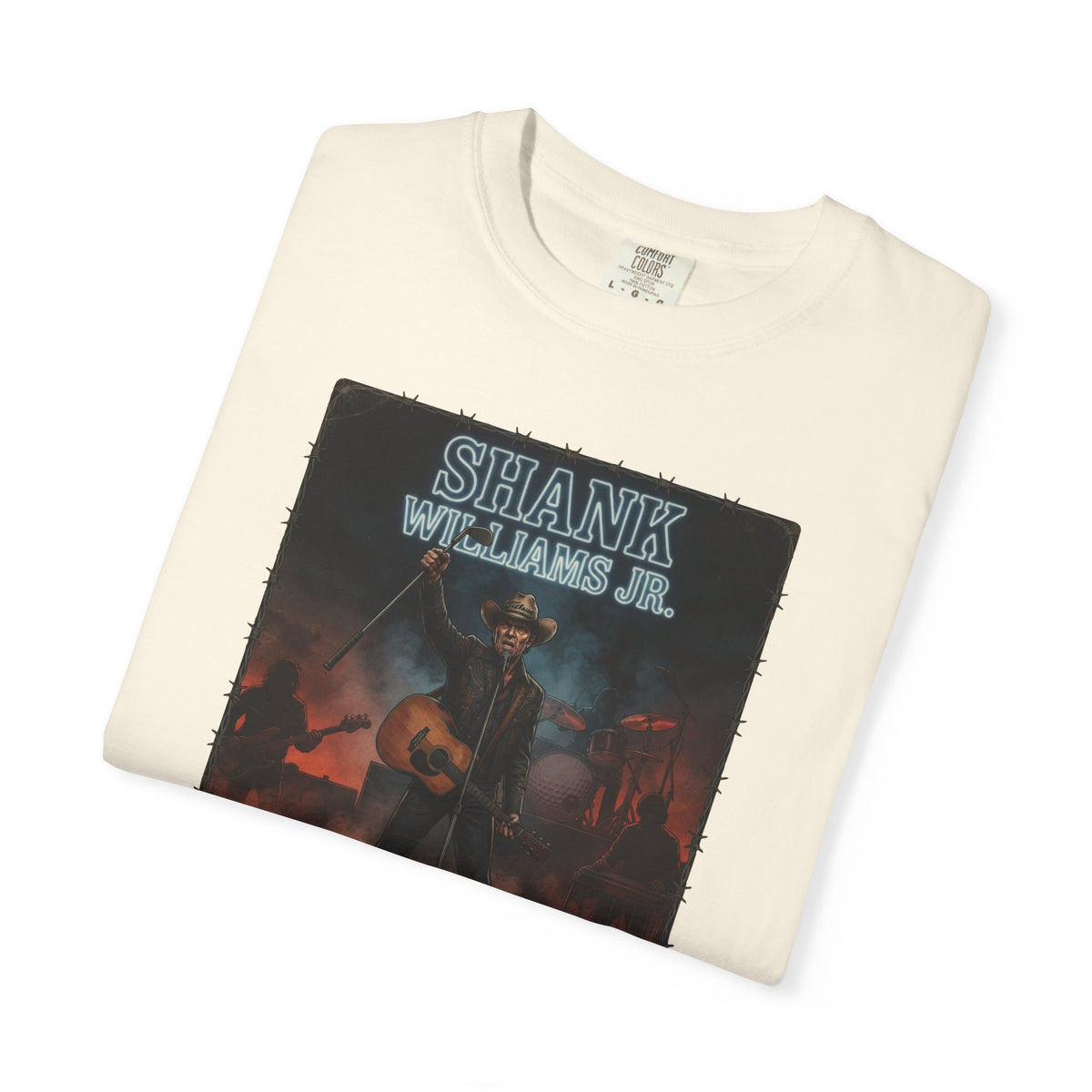 Shank Williams Jr. 'Fore Right!' Vintage Concert T-Shirt