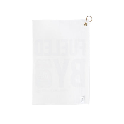 FUELD BY SWING LUBE Golf Towel - Swing Lube Society Trademark Towel
