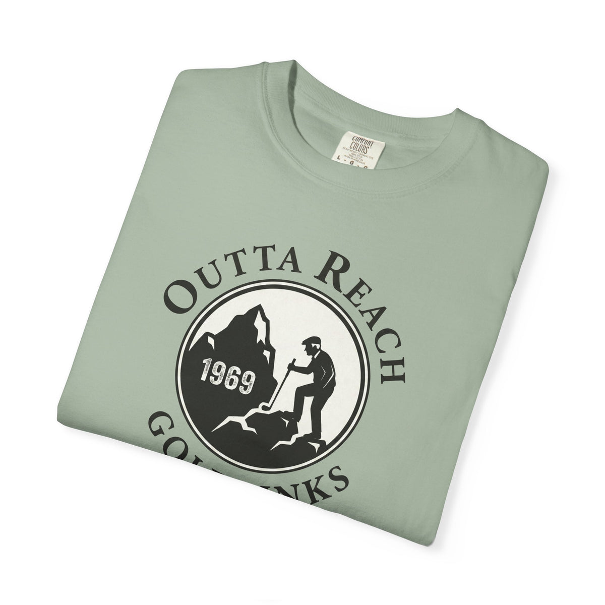 Outta Reach Golf Links T-Shirt — Fictional Fairways Signature Apparel