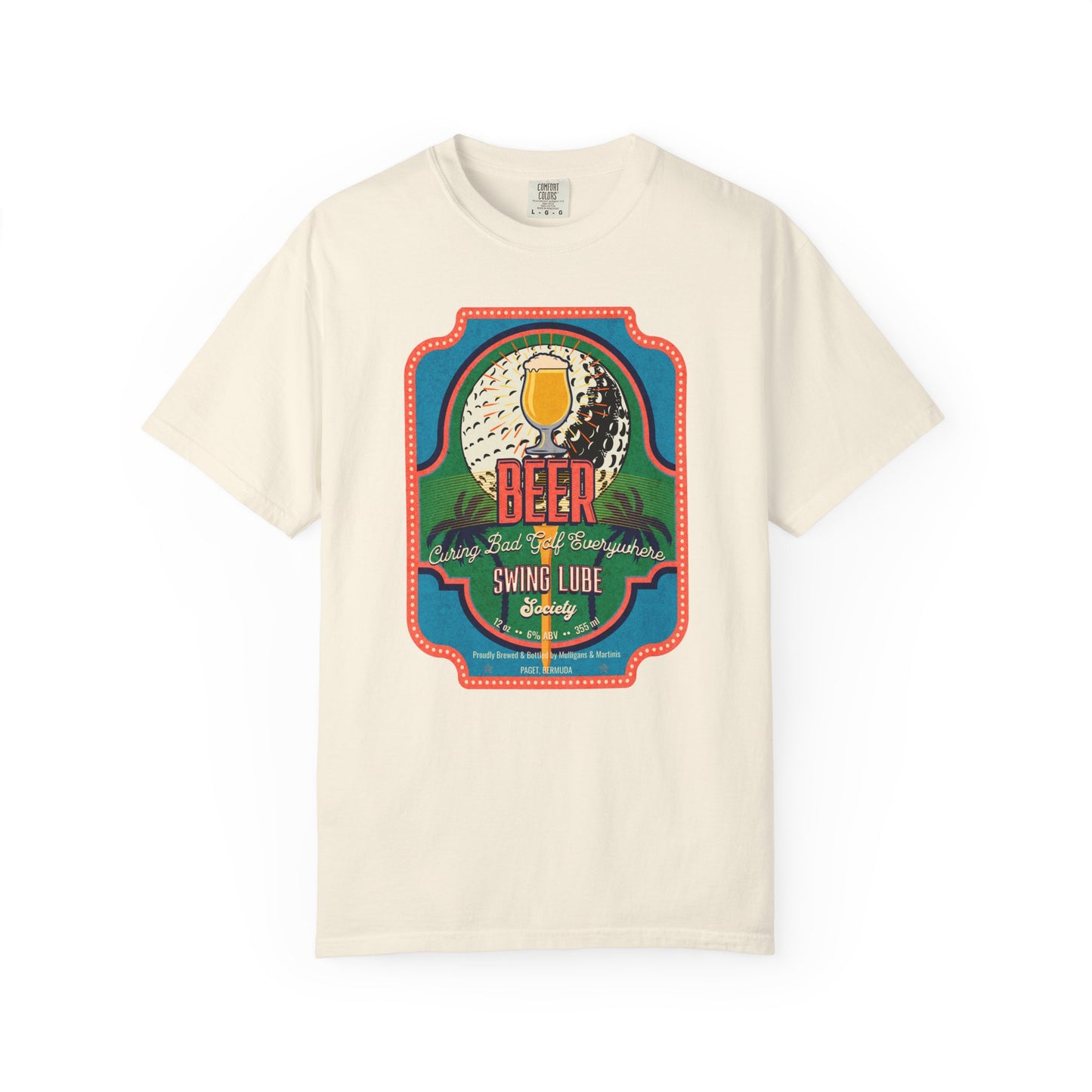 Beer Curing Bad Golf T-Shirt 2 — Swing Lube Society Signature Apparel